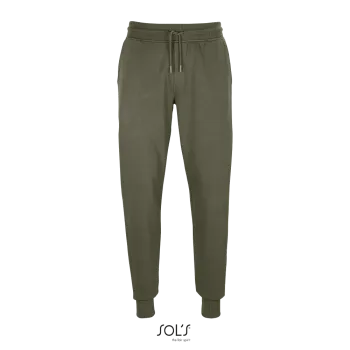 Φωτογραφία από μπροστά από Jumbo 3XL - Unisex αθλητική φόρμα φούτερ σε στενή γραμμή σε χρώμα Khaki