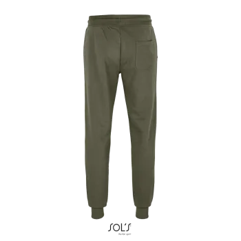 Φωτογραφία από πίσω από Jumbo 3XL - Unisex αθλητική φόρμα φούτερ σε στενή γραμμή σε χρώμα Khaki