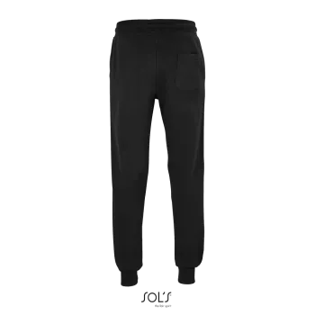 Φωτογραφία από πίσω από Jumbo 3XL - Unisex αθλητική φόρμα φούτερ σε στενή γραμμή σε χρώμα Black