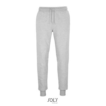 Φωτογραφία από μπροστά από Jumbo 3XL - Unisex αθλητική φόρμα φούτερ σε στενή γραμμή σε χρώμα Grey Melange