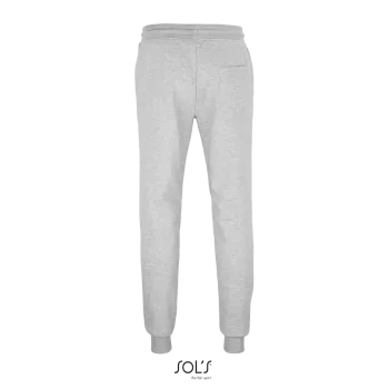 Φωτογραφία από πίσω από Jumbo 3XL - Unisex αθλητική φόρμα φούτερ σε στενή γραμμή σε χρώμα Grey Melange