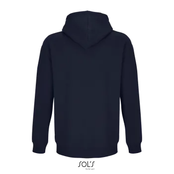 Φωτογραφία από πίσω από Carter 3XL - Unisex ζακέτα φούτερ με κουκούλα σε χρώμα French Navy