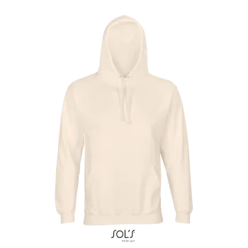 Φωτογραφία από μπροστά από Condor 3XL - Unisex μπλούζα φούτερ με κουκούλα σε χρώμα Creamy Pink