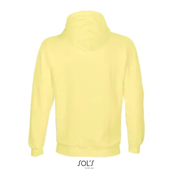 Φωτογραφία από πίσω από Condor 3XL - Unisex μπλούζα φούτερ με κουκούλα σε χρώμα Light Yellow