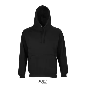 Φωτογραφία από μπροστά από Condor 4-5XL - Unisex μπλούζα φούτερ με κουκούλα σε χρώμα Black