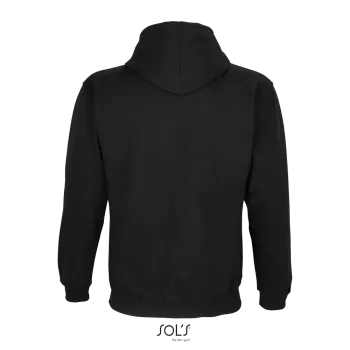 Φωτογραφία από πίσω από Condor 4-5XL - Unisex μπλούζα φούτερ με κουκούλα σε χρώμα Black