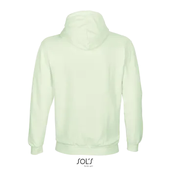 Φωτογραφία από πίσω από Condor 3XL - Unisex μπλούζα φούτερ με κουκούλα σε χρώμα Creamy Green