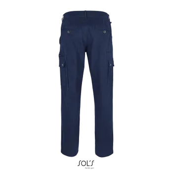 Φωτογραφία από πίσω από Docker (60-64) - Ανδρικό παντελόνι cargo ελαστικό σε χρώμα Navy Pro