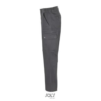 Φωτογραφία προφίλ από Docker (60-64) - Ανδρικό παντελόνι cargo ελαστικό σε χρώμα Dark Grey