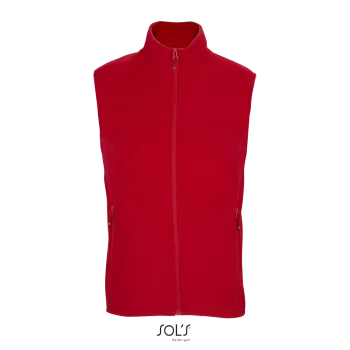 Φωτογραφία από μπροστά από Factor BW 4-5XL - Unisex γιλέκο fleece σε χρώμα Red