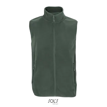 Φωτογραφία από μπροστά από Factor BW 4-5XL - Unisex γιλέκο fleece σε χρώμα Forest Green
