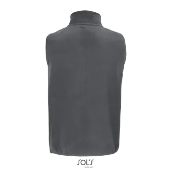 Φωτογραφία από πίσω από Factor BW 4-5XL - Unisex γιλέκο fleece σε χρώμα Charcoal Grey