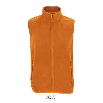 Φωτογραφία από μπροστά από Factor BW 4-5XL - Unisex γιλέκο fleece σε χρώμα Orange