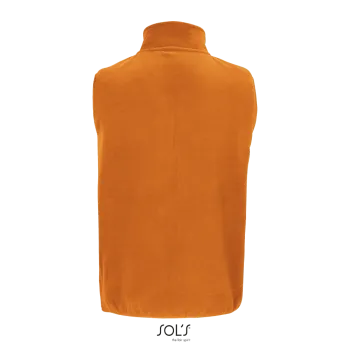 Φωτογραφία από πίσω από Factor BW 4-5XL - Unisex γιλέκο fleece σε χρώμα Orange