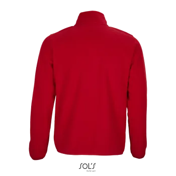 Φωτογραφία από πίσω από Factor Men 5XL - Ανδρική ζακέτα fleece σε χρώμα Red