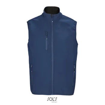 Φωτογραφία από μπροστά από Falcon BW Men 4XL - Ανδρικό softshell γιλέκο σε χρώμα Abyss Blue