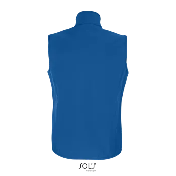 Φωτογραφία από πίσω από Falcon BW Women 3XL - Γυναικείο softshell γιλέκο σε χρώμα Royal Blue