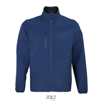 Φωτογραφία από μπροστά από Falcon Men 4XL - Ανδρικό softshell σε χρώμα Abyss Blue
