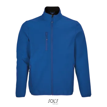Φωτογραφία από μπροστά από Falcon Men 4XL - Ανδρικό softshell σε χρώμα Royal Blue