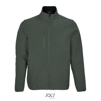Φωτογραφία από μπροστά από Falcon Men 4XL - Ανδρικό softshell σε χρώμα Forest Green