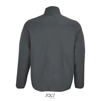 Φωτογραφία από πίσω από Falcon Men 4XL - Ανδρικό softshell σε χρώμα Charcoal Grey