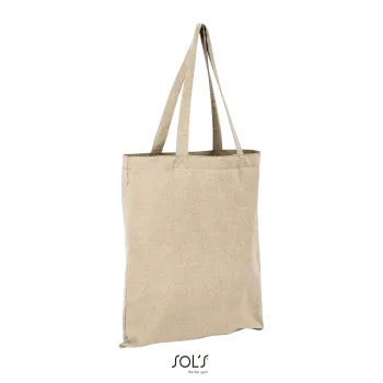 Φωτογραφία από μπροστά από Awake - Τσάντα αγοράς σε χρώμα Heather Beige