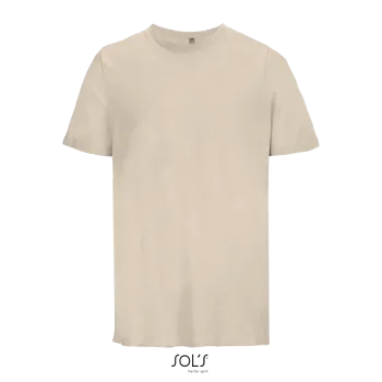 Φωτογραφία από μπροστά από Legend 3XL - Unisex οργανικό T-shirt σε χρώμα Linen