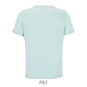 Φωτογραφία από πίσω από Legend 3XL - Unisex οργανικό T-shirt σε χρώμα Arctic Blue