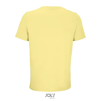 Φωτογραφία από πίσω από Legend 3XL - Unisex οργανικό T-shirt σε χρώμα Light Yellow