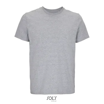 Φωτογραφία από μπροστά από Legend 4XL - Unisex οργανικό T-shirt σε χρώμα Grey Melange