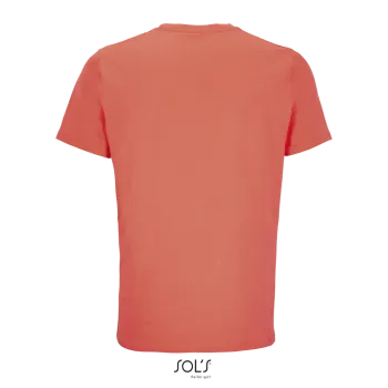 Φωτογραφία από πίσω από Legend 3XL - Unisex οργανικό T-shirt σε χρώμα Pop Orange