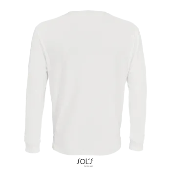 Φωτογραφία από πίσω από Pioneer LSL Λευκό 3-4XL - Μακρυμάνικο οργανικό T-shirt σε χρώμα White