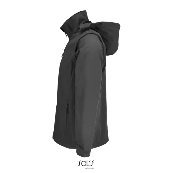 Φωτογραφία προφίλ από Falcon 3in1 - Ανακυκλωμένο softshell με αποσπώμενη κουκούλα και μανίκια σε χρώμα Charcoal Grey