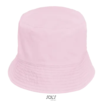 Φωτογραφία από πίσω από Bucket Nylon - Καπέλο τύπου ψαρέματος 2 όψεων σε χρώμα Off White-Candy Pink