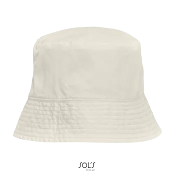 Φωτογραφία προφίλ από Bucket Nylon - Καπέλο τύπου ψαρέματος 2 όψεων σε χρώμα Off White-Candy Pink