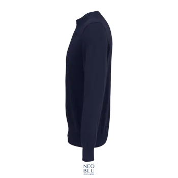 Φωτογραφία προφίλ από Stuart Men 3-4XL - Ανδρικό πουλόβερ με στρόγγυλη λαιμόκοψη σε χρώμα Night