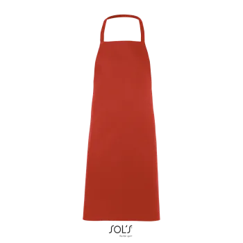 Φωτογραφία από πίσω από Glasgow - Ολόσωμη ποδιά σε χρώμα Bright Red