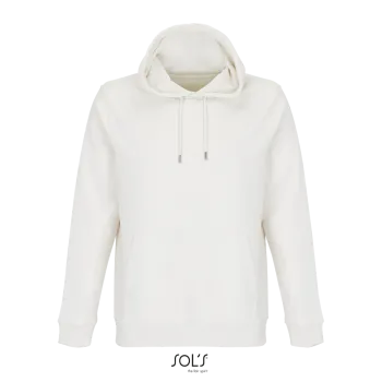 Φωτογραφία από μπροστά από Constellation 3XL - Unisex μπλούζα φούτερ με κουκούλα σε χρώμα Offwhite