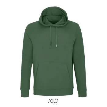 Φωτογραφία από μπροστά από Constellation 3XL - Unisex μπλούζα φούτερ με κουκούλα σε χρώμα Bottle Green