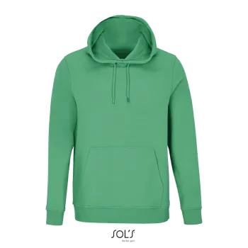 Φωτογραφία από μπροστά από Constellation 3XL - Unisex μπλούζα φούτερ με κουκούλα σε χρώμα Spring Green