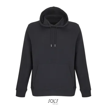 Φωτογραφία από μπροστά από Constellation 3XL - Unisex μπλούζα φούτερ με κουκούλα σε χρώμα Black