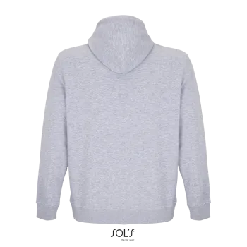 Φωτογραφία από πίσω από Constellation 3XL - Unisex μπλούζα φούτερ με κουκούλα σε χρώμα Grey Melange