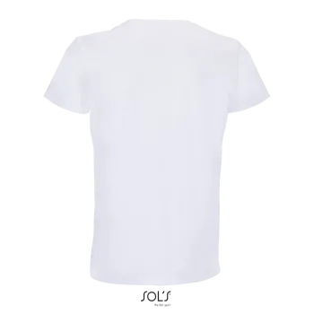 Φωτογραφία από πίσω από Re Crusader Λευκό 4XL - Unisex eco-friendly T-shirt σε χρώμα White