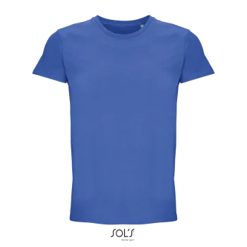 Φωτογραφία από μπροστά από Re Crusader 3XL - Unisex eco-friendly T-shirt σε χρώμα Royal Blue