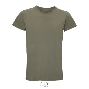Φωτογραφία από μπροστά από Re Crusader 3XL - Unisex eco-friendly T-shirt σε χρώμα Army