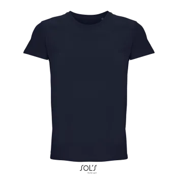 Φωτογραφία από μπροστά από Re Crusader 4XL - Unisex eco-friendly T-shirt σε χρώμα French Navy