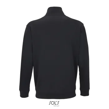 Φωτογραφία από πίσω από Conrad 4XL - Unisex μπλούζα φούτερ με φερμουάρ σε χρώμα Black