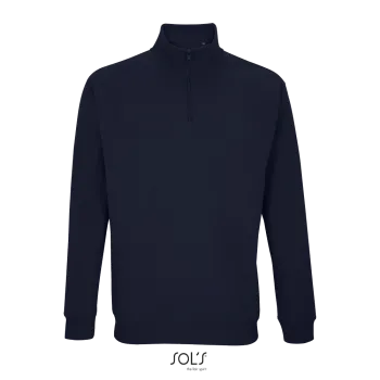 Φωτογραφία από μπροστά από Conrad 4XL - Unisex μπλούζα φούτερ με φερμουάρ σε χρώμα French Navy