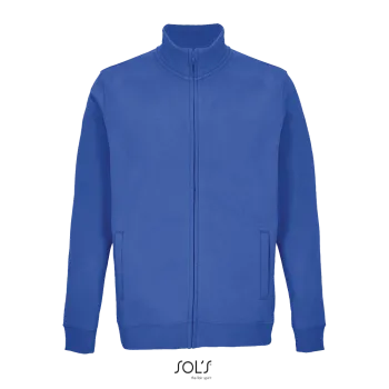 Φωτογραφία από μπροστά από Cooper 4XL - Unisex ζακέτα φούτερ σε χρώμα Royal Blue