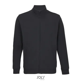 Φωτογραφία από μπροστά από Cooper 4XL - Unisex ζακέτα φούτερ σε χρώμα Black